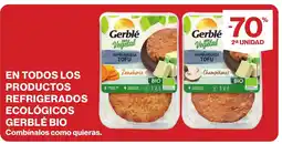 Supercor GERBLÉ BIO En todos los productos refrigerados ecológicos oferta
