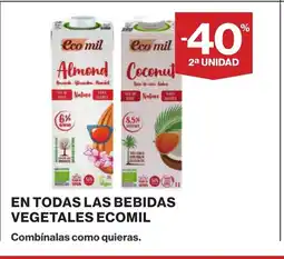 Supercor ECOMIL En todas las bebidas vegetales oferta