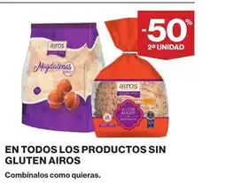 Supercor AIROS En todos los productos sin gluten oferta