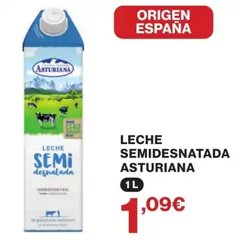 Supercor ASTURIANA Leche semidesnatada oferta