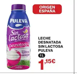 Supercor PULEVA Leche desnatada sin lactosa oferta
