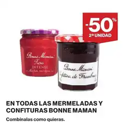 Supercor BONNE MAMAN En todas las mermeladas y confituras oferta