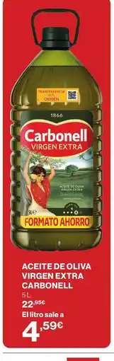 Supercor CARBONELL Aceite de oliva virgen extra oferta
