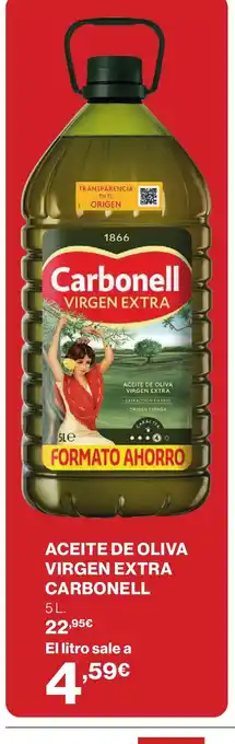 Supercor CARBONELL Aceite de oliva virgen extra oferta