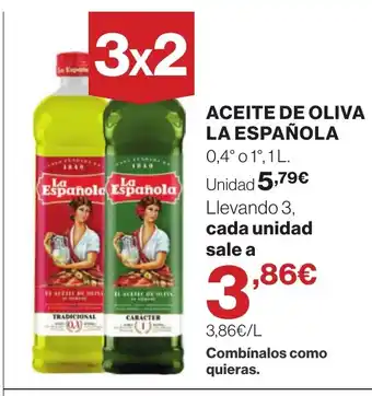 Supercor LA ESPAÑOLA Aceite de oliva oferta