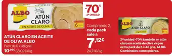 Supercor ALBO Atún claro en aceite de oliva oferta