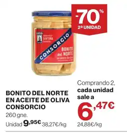 Supercor CONSORCIO Bonito del norte en aceite de oliva oferta