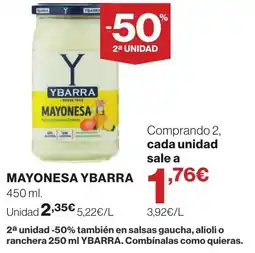 Supercor YBARRA Mayonesa oferta