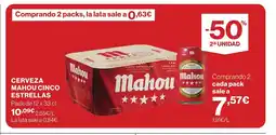 Supercor Cerveza mahou cinco estrellas oferta