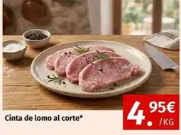 Maskom Supermercados Cinta de lomo al corte oferta