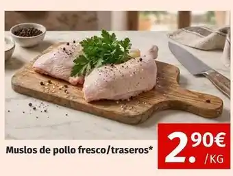 Muslos de pollo fresco/traseros
