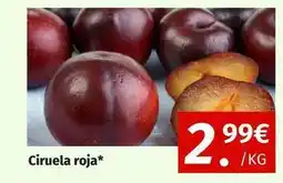 Maskom Supermercados Ciruela roja oferta