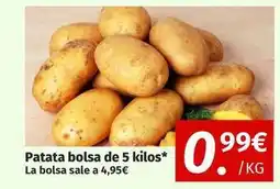 Maskom Supermercados Patata bolsa de 5 kilos oferta
