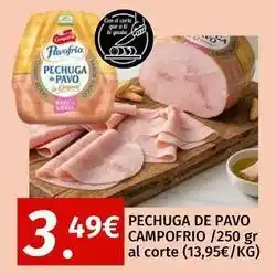 Maskom Supermercados Campofrío - pechuga de pavo oferta