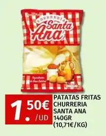 Maskom Supermercados Din - patatas fritas santa ana oferta