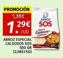 Maskom Supermercados Sos - arroz especial caldo oferta