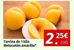 Maskom Supermercados Tarrina de 1 kilo amarillo oferta