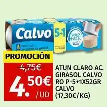 Maskom Supermercados Calvo - atun claro ac girasol oferta