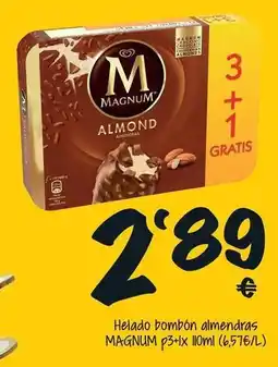 Cash Fresh Magnum - helado bombón almendras ps+x oferta