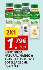 Maskom Supermercados Activia - fresa, natural, mango o arandanos oferta