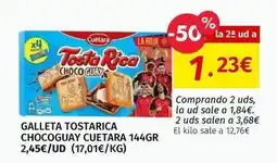 Maskom Supermercados Cuétara - galleta tostarica chocoguay oferta