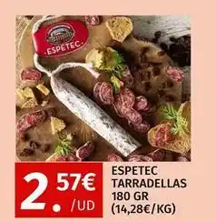 Maskom Supermercados Espetec tarradellas oferta