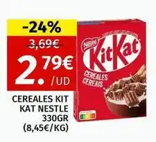 Maskom Supermercados Nestlé - cereales kit kat oferta