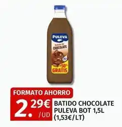 Maskom Supermercados Puleva - batido chocolate bot oferta