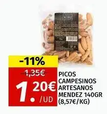 Maskom Supermercados Mendez - picos campesinos artesanos oferta