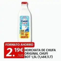 Maskom Supermercados Chufi - horchata de chufa original oferta