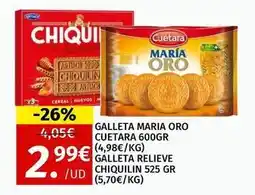 Maskom Supermercados Cuétara - galleta maria oro cuetara oferta