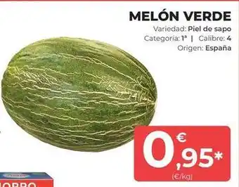 Origen - melón verde
