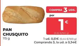 SPAR Gran Canaria Pan chusquito oferta