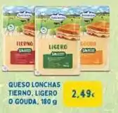 SPAR Queso lonchas tierno, ligero o gouda oferta