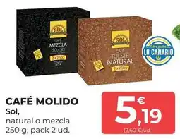SPAR Gran Canaria Sol - café molido oferta