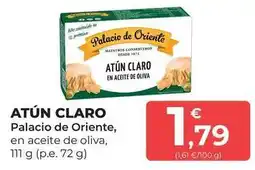 SPAR Gran Canaria Palacio de oriente - atún claro en aceite de oliva oferta