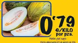 Cash Fresh Melon piel sapo oferta