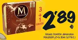 Cash Fresh Magnum - helado pompón almendras p3+ix oferta