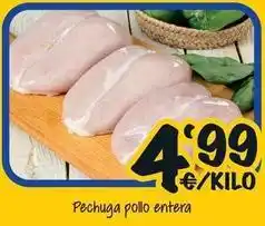 Cash Fresh Pechuga pollo entera oferta