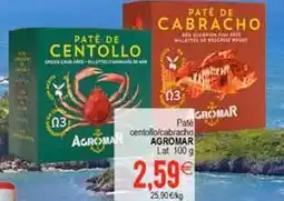 SPAR Agromar - pate centollo/cabracho oferta