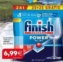 SPAR Finish - lavavajillas todo en 1 oferta