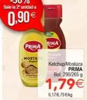SPAR Prima - ketchup/mostaza oferta