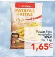 SPAR Spar - patatas fritas congeladas oferta