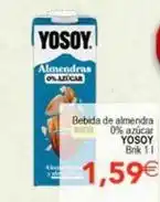 SPAR Yosoy - bebida de almendra 0% azucar oferta