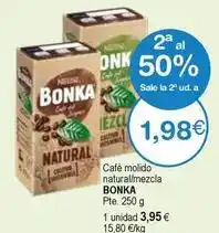 SPAR Bonka - cafe molido natural/mezcla oferta