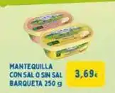 SPAR Mantequilla con sal o sin sal barqueta oferta