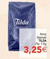 SPAR Tilda - arroz basmati oferta