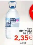 SPAR Font vella - agua oferta