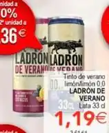 SPAR Ladrón de manzanas - tinto de verano limon/limon 0,0 oferta