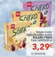SPAR Solar viejo - helado exotic/ berry bliss/ mini surtido oferta